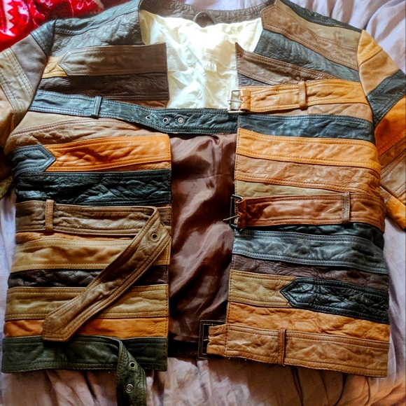 Maison martin margiela h&m belt jacket